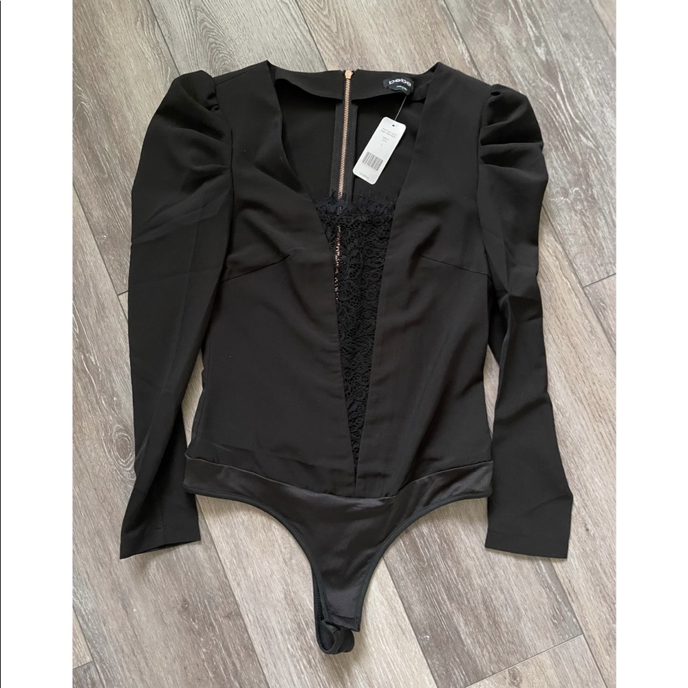 Bebe Puff Sleeve Bodysuit - Picture 3 of 4